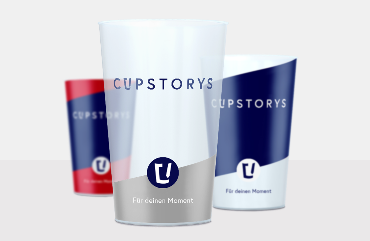 Bedruckte Mehrwegbecher bei cupstorys.at