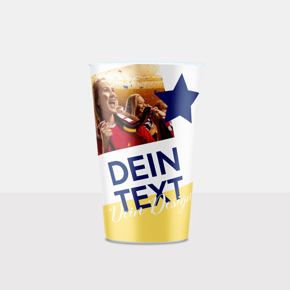 300 ml Plastikbecher bedrucken | Mehrwegbecher
